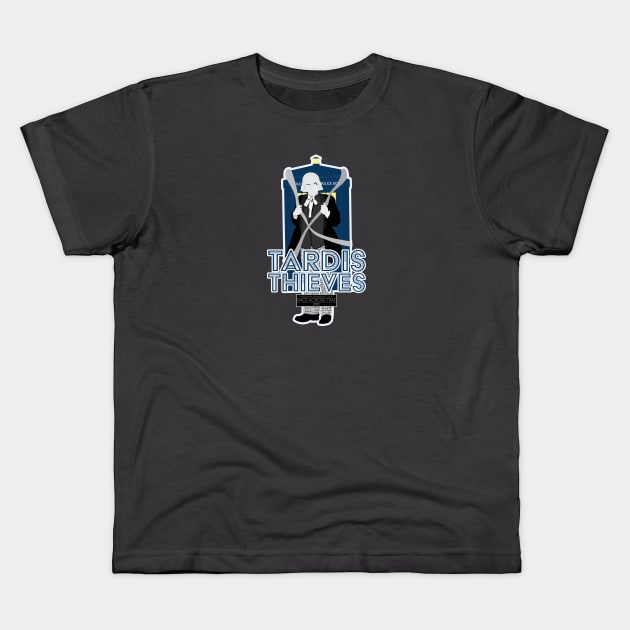 TARDIS Thieves Kids T-Shirt by Fanthropy Running Clubs